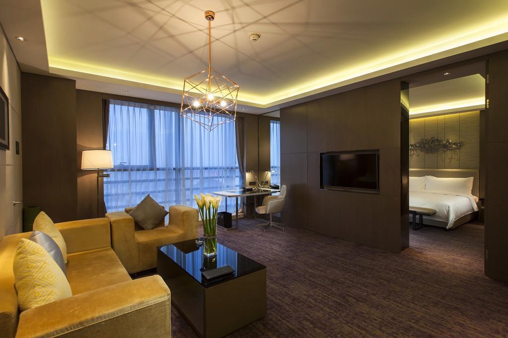 Hotel The Qube Sü-čou Exteriér fotografie