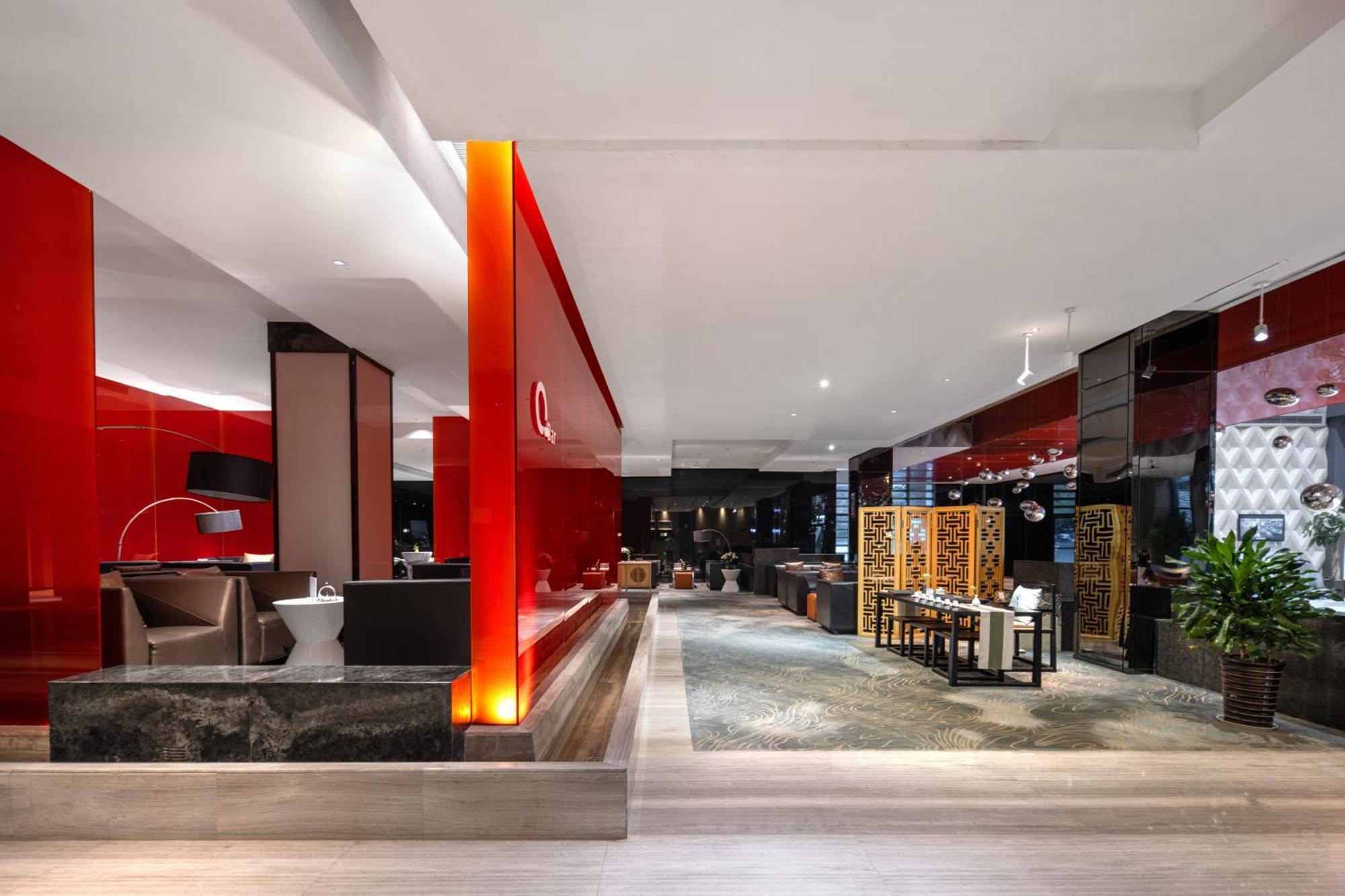 Hotel The Qube Sü-čou Exteriér fotografie