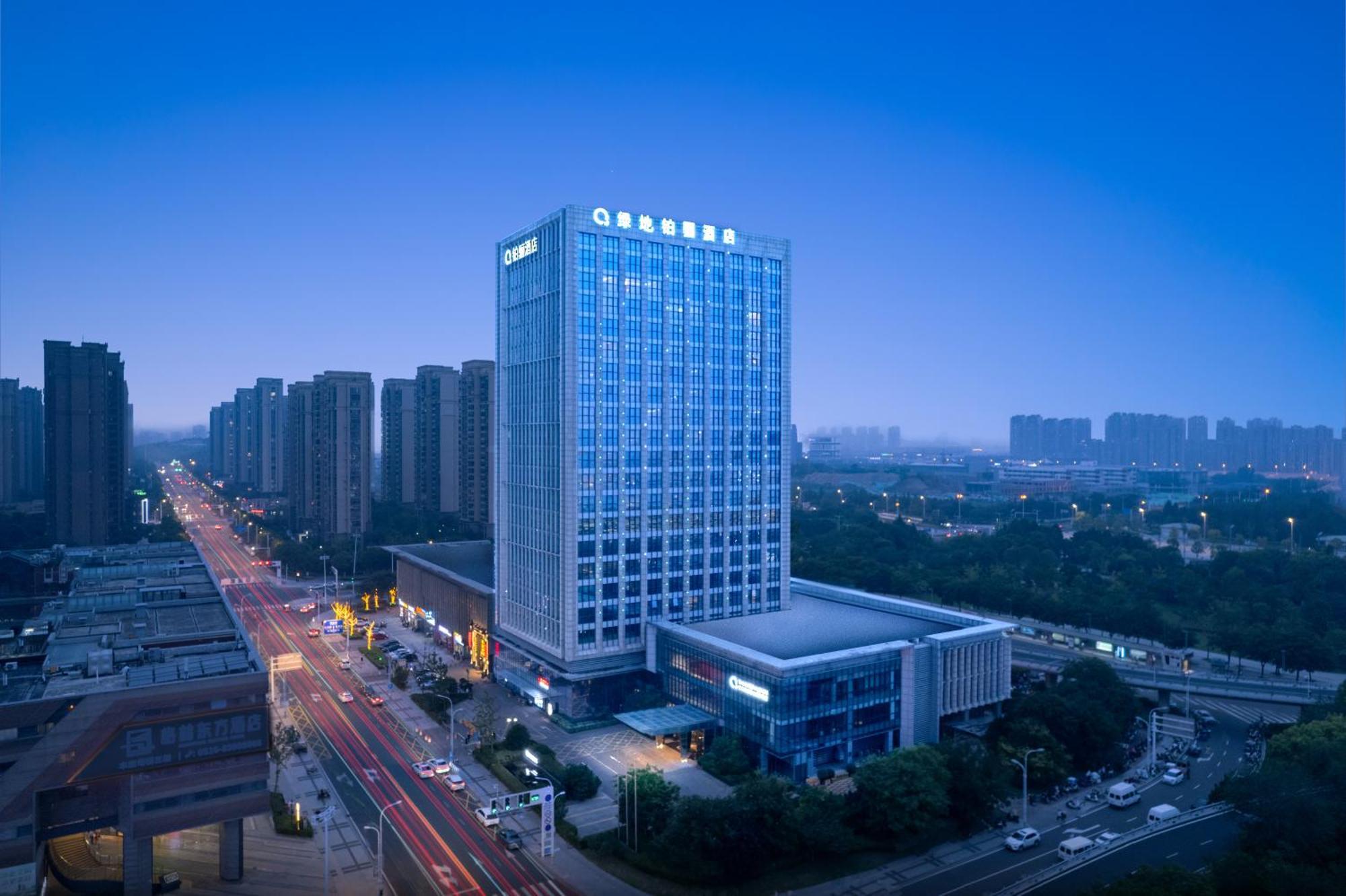 Hotel The Qube Sü-čou Exteriér fotografie