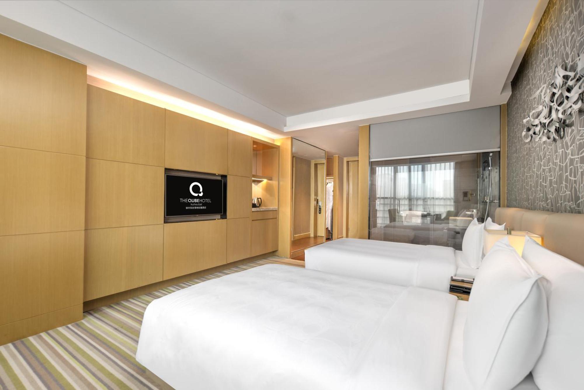 Hotel The Qube Sü-čou Exteriér fotografie