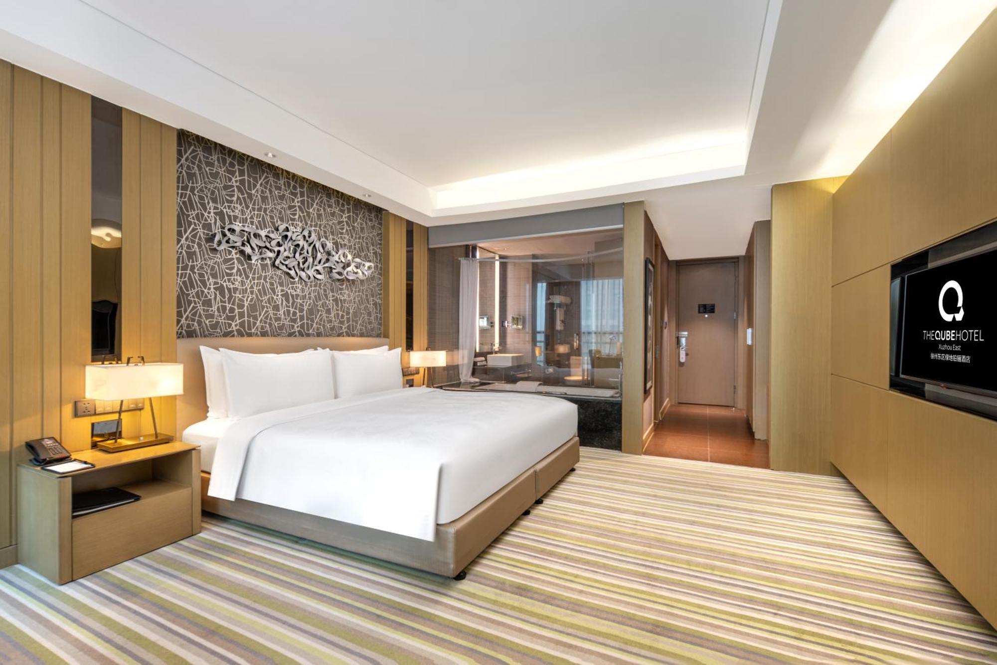 Hotel The Qube Sü-čou Exteriér fotografie